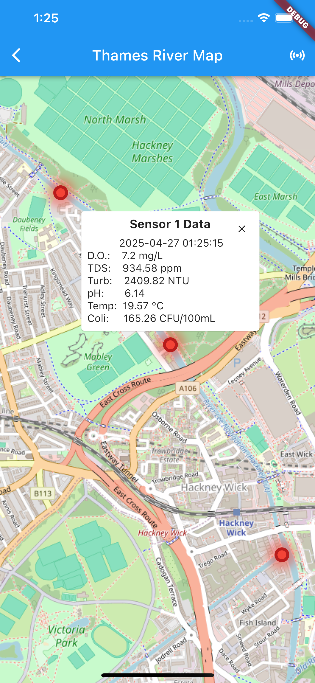 Map Screen
